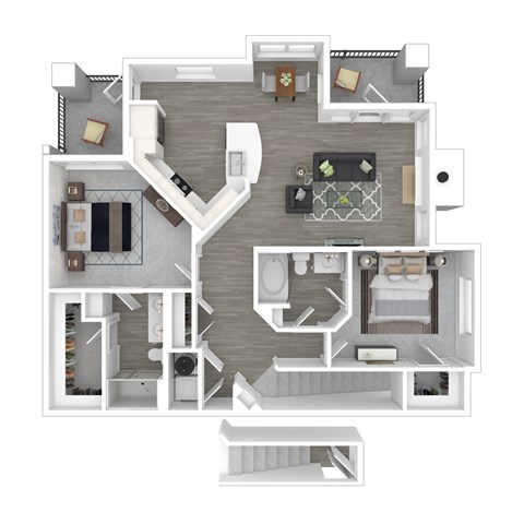 a floor plan of our apartments